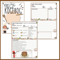 Vores kogebog (arbejd med instruerende tekster)