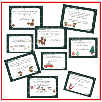 24 Jule-Regnehistorier - Julekalender i matematik 24 Jule-Regnehistorier - Julekalender i matematik