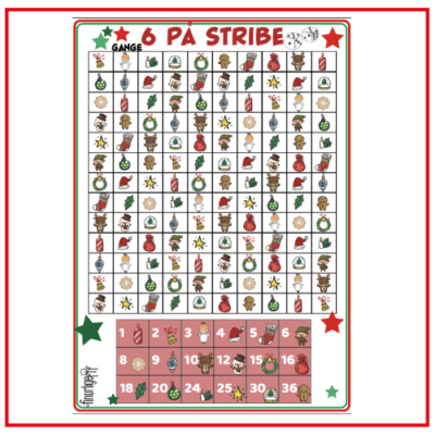 6 på stribe - Jul - Gange