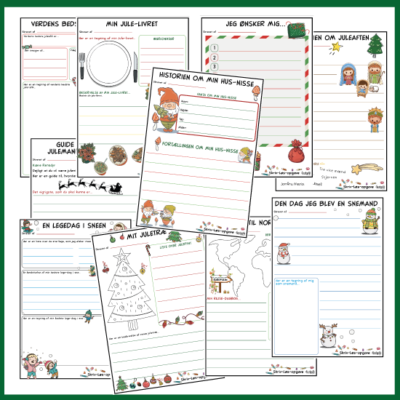 Finurlig Skriv Løs - Jul Finurlig Skriv Løs - Jul