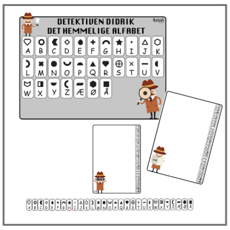Detektiven Didrik - Det hemmelige alfabet.