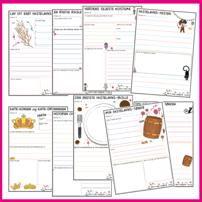 Finurlig Skriv Løs - Fastelavn