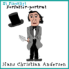 Finurligt forfatterportræt - H.C. Andersen