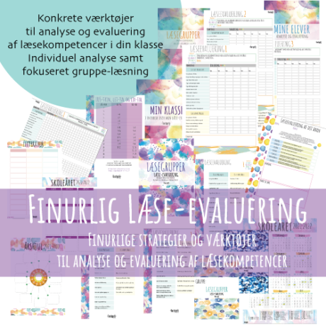 Finurlige Skolestartspakke: Læsning