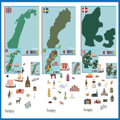 DIY - Kort over Norden DIY - Kort over Norden