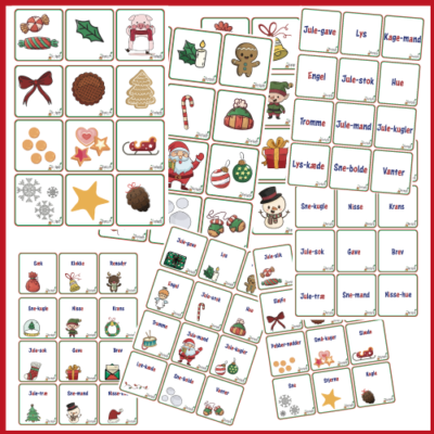 Leg med juleord - Pakke Leg med juleord - Pakke