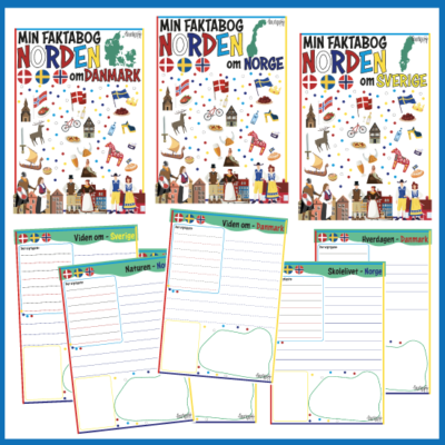 Skabelon - Faktabog - Norden x 3