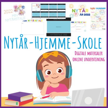 Finurlig digital pakke med 3 fif til nytårs-hjemmeskole.