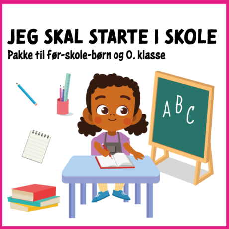 Førskolebarn modtager en spændende pakke med skoleklare tips og sjove aktiviteter