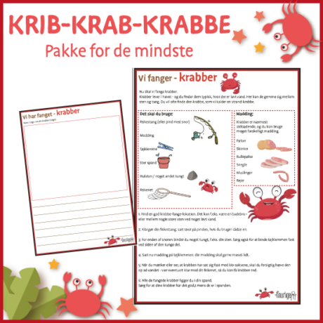 Krib Krab Krabbe - for de mindste