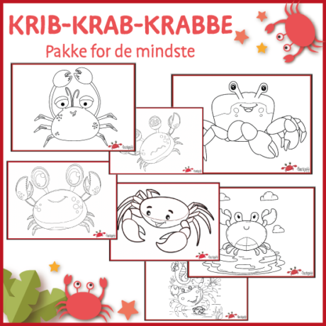 Krib Krab Krabbe - for de mindste
