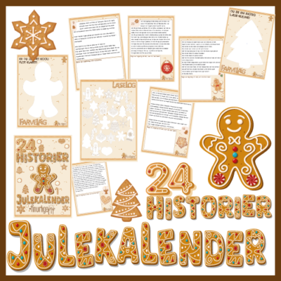 JulekalenderLÆS - 24 historier JulekalenderLÆS - 24 historier