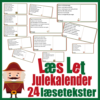LæsLet Julekalender - 24 læsetekster