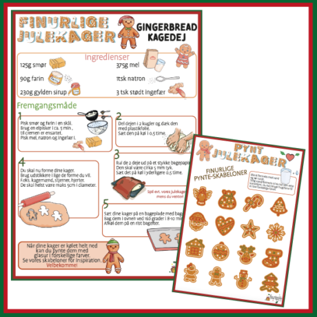 Gingerbread - JulekagePakken