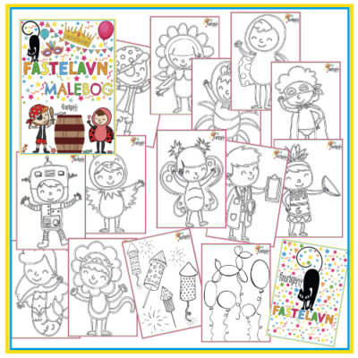 Fastelavn - Malebog