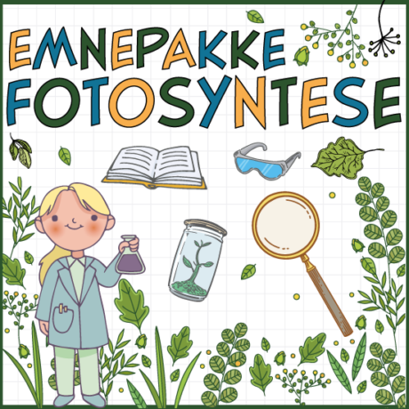 Gør de grønne fingre klar og brug vores store emnepakke om fotosyntesen til et finurligt og lærerigt forløb, der gør fotosyntesen både simpel og visuel. Pakken henvender sig som udgangspunkt til mellemtrinet; men som alt andet finurligt, kan det med stilladsering anvendes til de mindre også.