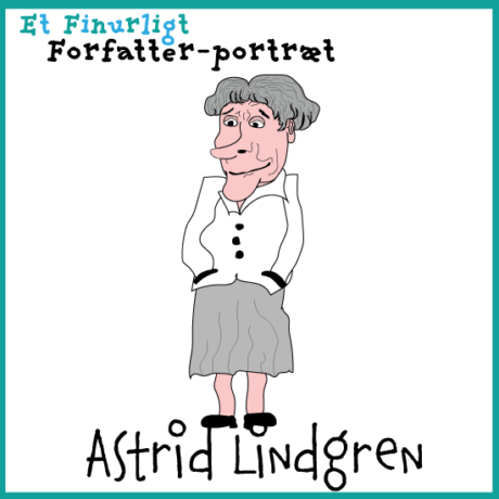 Finurligt forfatterportræt - Astrid Lindgren