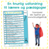 Tip13'er - Positiv kommunikation - Lærer/Pædagog