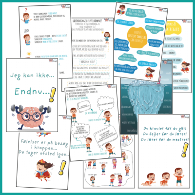 Positivt tankesæt: 10 x plakater til ophæng