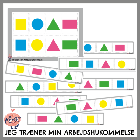 Arbejdshukommelse - Sekvenser, Figurer