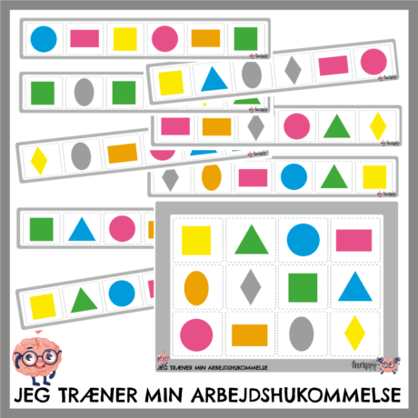 Arbejdshukommelse - Sekvenser, Figurer