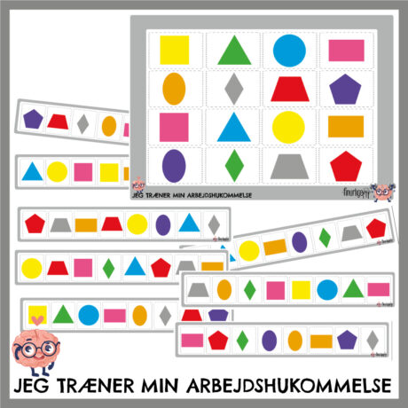 Arbejdshukommelse - Sekvenser, Figurer