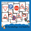 finurlige færdselstavler og vejskilte til børn