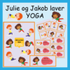 Julie og Jakob laver yoga øvelser