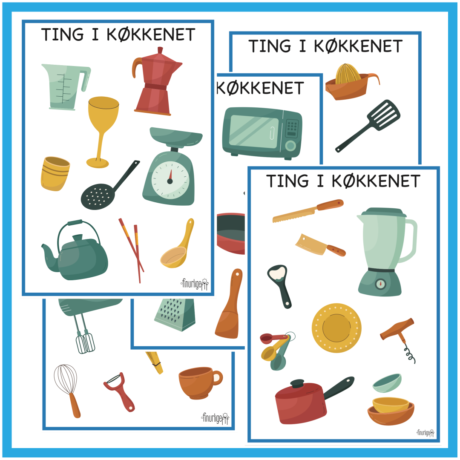 Træn sproget: Køkkenet