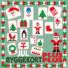 Legende læring med PLUS PLUS: Byggekort med julemotiver