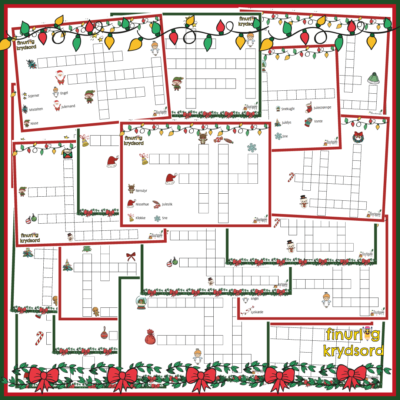 Krydsord - Jul Krydsord - Jul