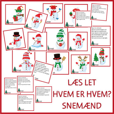 LæsLet - Hvem er hvem? - Snemænd LæsLet - Hvem er hvem? - Snemænd