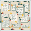 Finurlige labyrinter - Jul - Sværhedsgrad 2