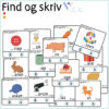 Find og skriv – Hvilket bogstav – g og k