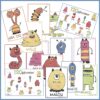 120 MONSTERORD – Plakater og skriveunderlag