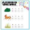Afkod ordet - ord med 4 bogstaver