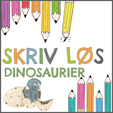 Skriv løs - for de små - Dinosaurier