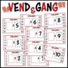 Vend & Gang - GANGE med spillekort (1-10 tabellen)