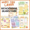 Mød din lærer - redigerbare skabeloner