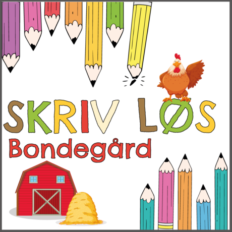 Skriv løs - for de små - Bondegård