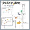 Krydsord - Dyr på engelsk