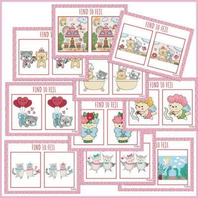 Find fejlene (10 fejl) - Valentin Find fejlene (10 fejl) - Valentin