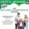 Webinar: Skab den gode læseoplevelse derhjemme #2 | Mandag d. 24. august 2026