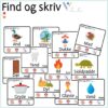 Find og skriv – D’s tre lyde
