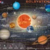 Puslespil - Solsystemet - 70 brikker - Maxi