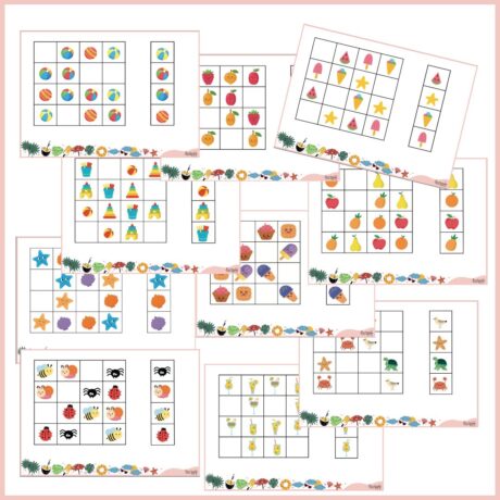 Sudoku - Sommer (mellem sværhedsgrad)