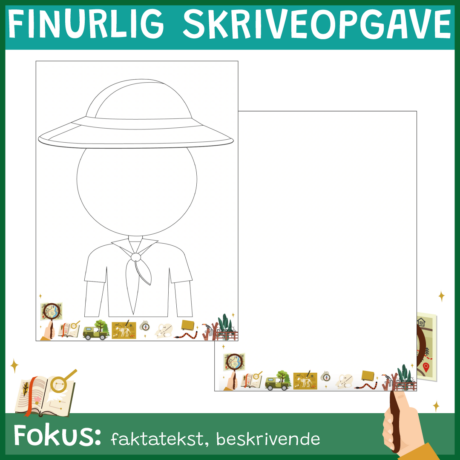 Finurlig skriveopgave - Det nye dyr i zoo