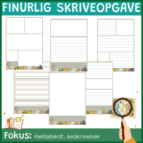 Finurlig skriveopgave - Det nye dyr i zoo