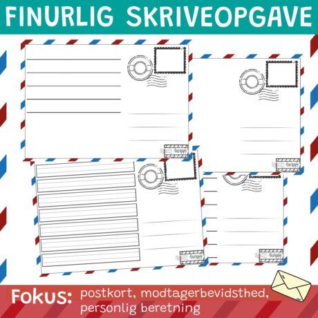 Finurlig skriveopgave - Postkort fra Baobab