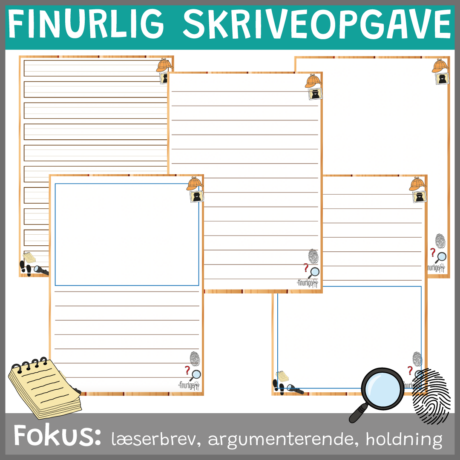 Finurlig skriveopgave - Tyggegummimysteriet